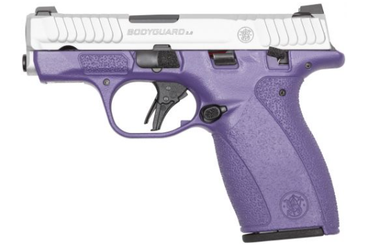 Smith & Wesson Bodyguard 2.0 Semi Auto Pistol, 380 ACP, 2.75" Barrel, Thumb Safety, Bright Purple, 12 Rounds
