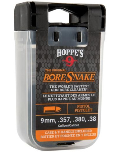 Hoppe's Bore Snake .357/9mm/.380/.38 Caliber Pistol Cleaner