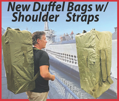 Duffle/Sea Bag with Shoulder Straps