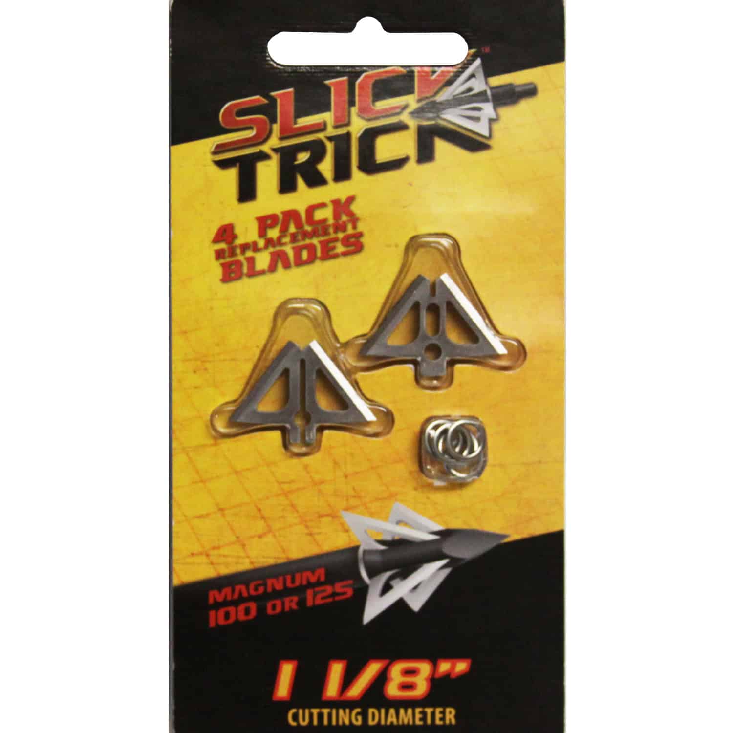 Slick Trick Broadhead Magnum Replacement Blades 100/125 Grain 4 Pack 15STXBLM