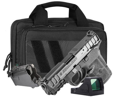 Smith and Wesson Equalizer 9mm 3.6" Barrel 15-Rounds w/ 3 Mags, Viridian RFX11 Green Dot