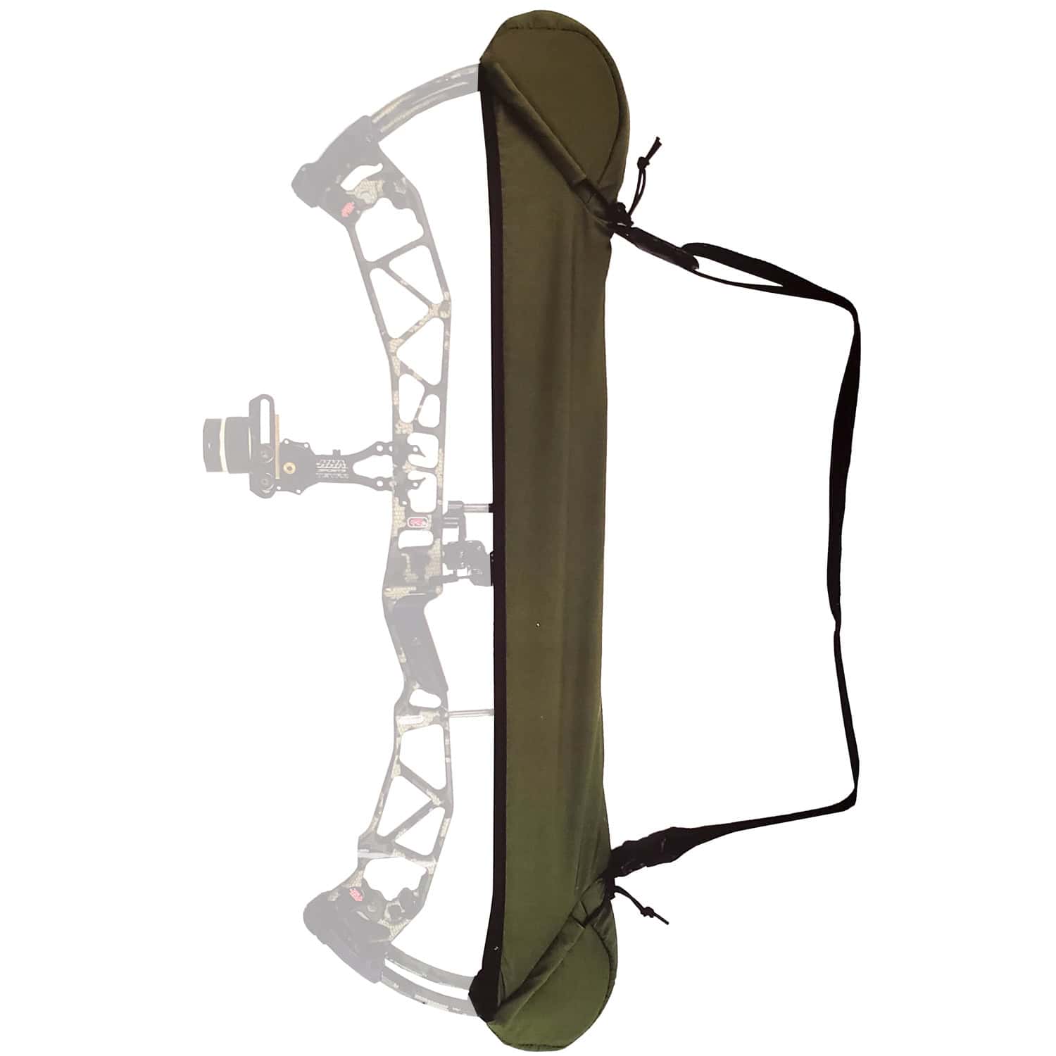 Sportsman’s Outdoor Products Tarantula Pac-Lite Bow Carrier Sling Forest Green fits 28″ to 36″ A04500FG