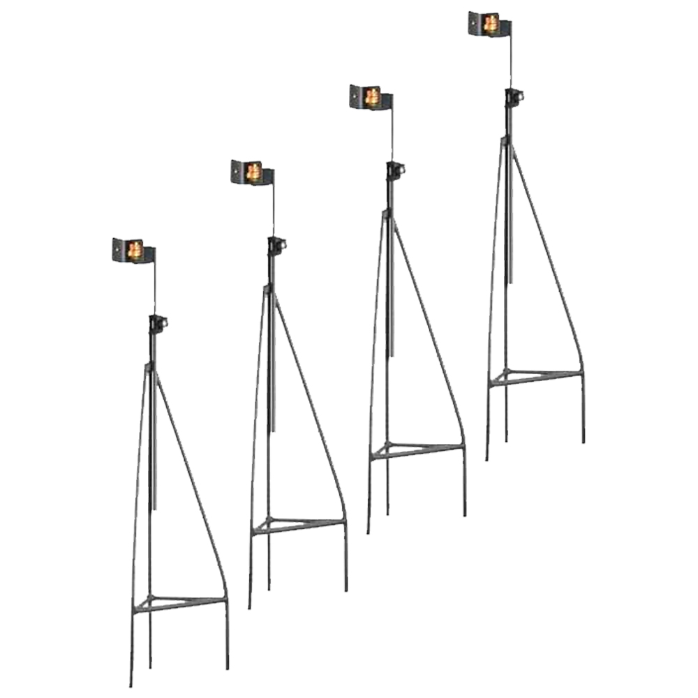 Stic-N-Pic Trail Camera Stand Original 26 to 46 inches 4 Pack