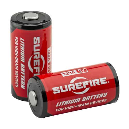 Surefire 123A Lithium Batteries 3V 2 Pack SF2-CB