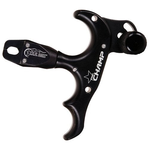 TRU Ball Archery Release 3 Finger Champ Standard Jaw Black TCMP-BK