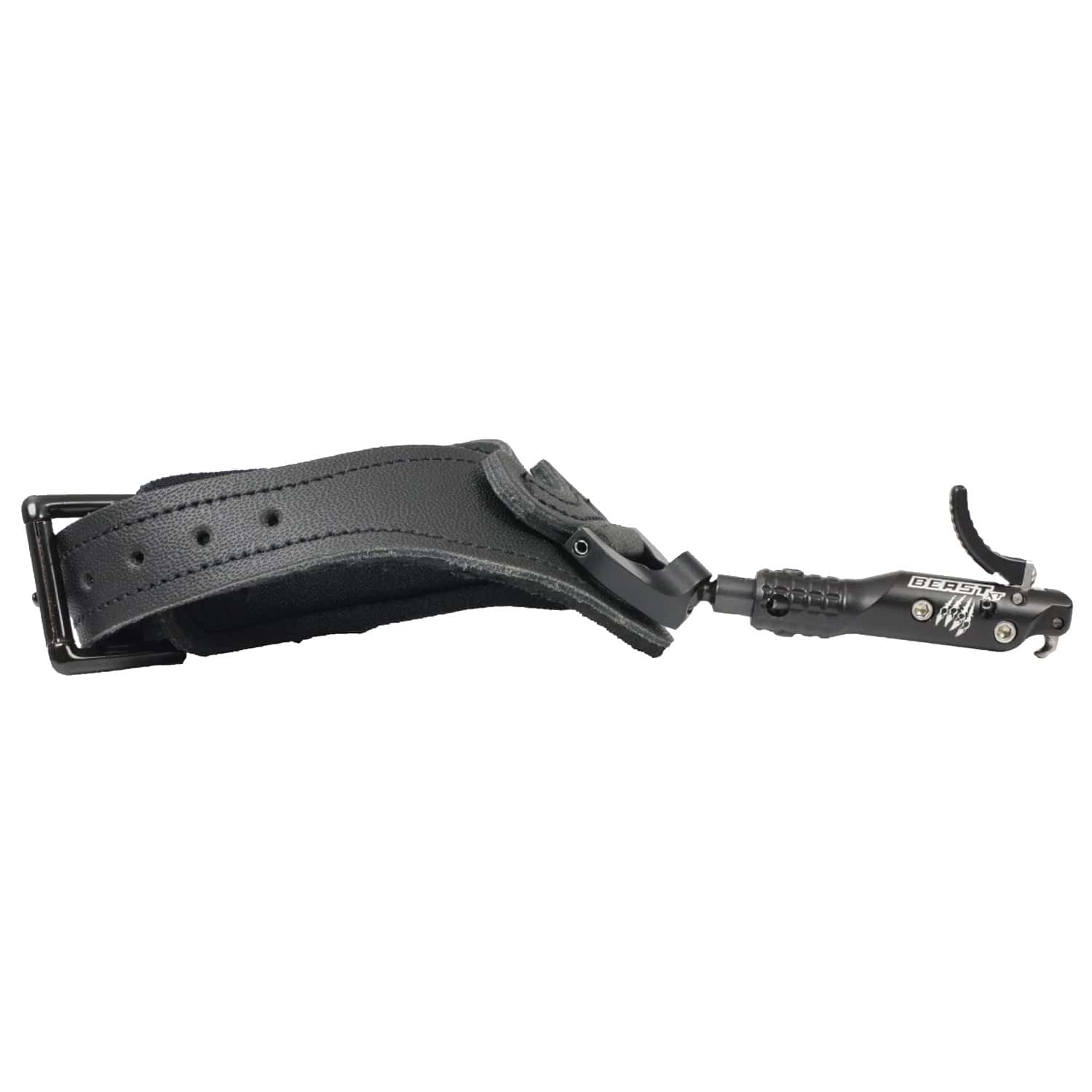 TRU Ball Archery Release Beast XT HYBRID Buckle Strap Black Large BXHB-BK-L