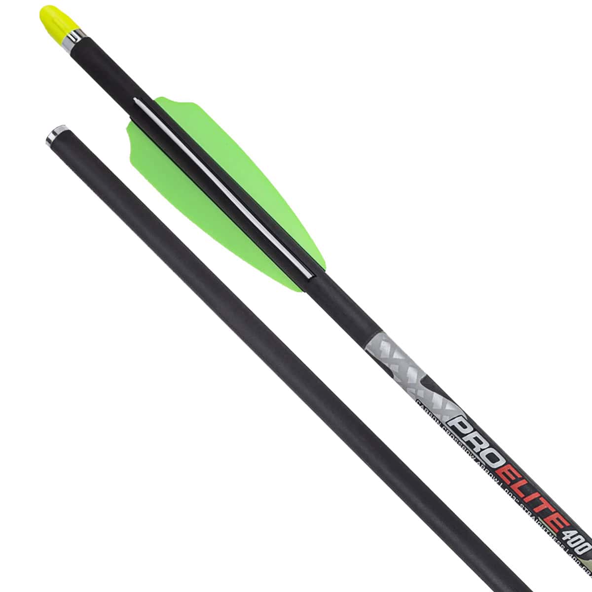 TenPoint Crossbows Bolts Pro Elite 400 Carbon Arrows 20″ w/Alpha-Nocks .003″ 6 Pack HEA-660.6