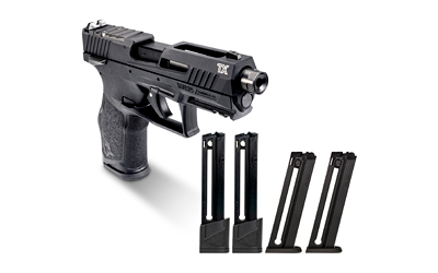 Taurus USA, TX22, Taurus Optic Ready Option, Semi-automatic, Striker Fired, Polymer Frame Pistol, Full Size, 22 LR, 4.6″ Barrel, 1/2X28 Thread Pitch