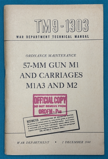 TM 9-130357mmGun M1Technical Manual 1944