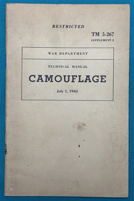 TM5-267-2Camouflage Technical Manual 1943