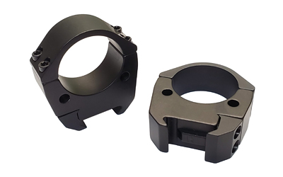 Talley Manufacturing, Modern Sporting Ring, High Height, Fits 35mm Main Tube, Picatinny Mount, Matte Finish, Black