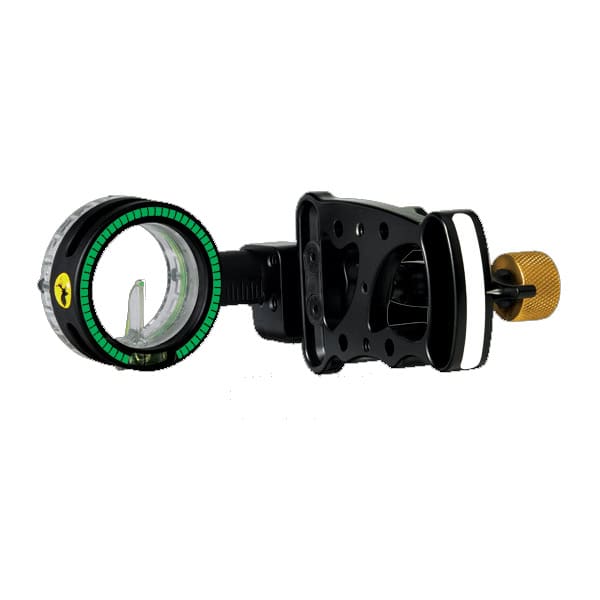 Trophy Ridge Sight Drive 1 Pin .019 Adjustable Bow Sight w/ Sight Light Right Hand AS301