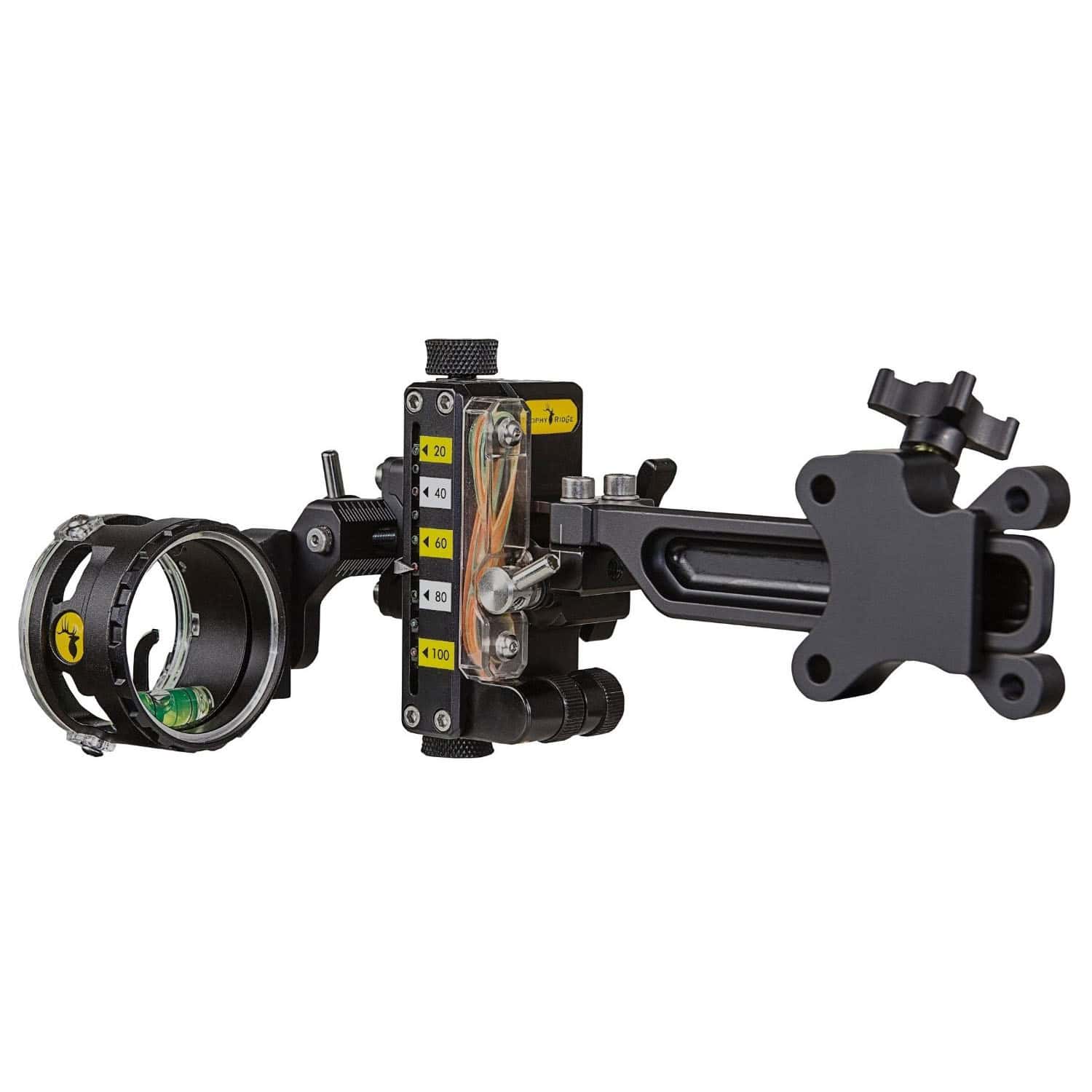 Trophy Ridge Sight React 1 Pro Dove Tail Bow Sight W/ Sight Light Smart Pin .010 Right Hand AS701DTR10*