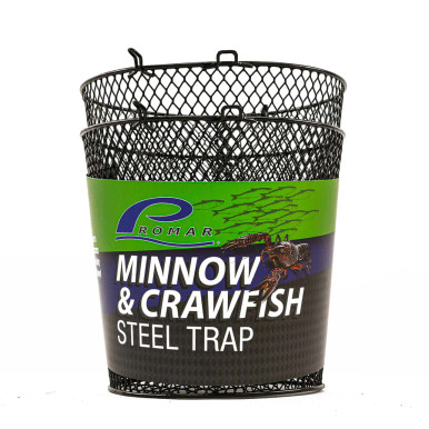 American Maple Minnow & Crawfish Steel Trap - Galvanized