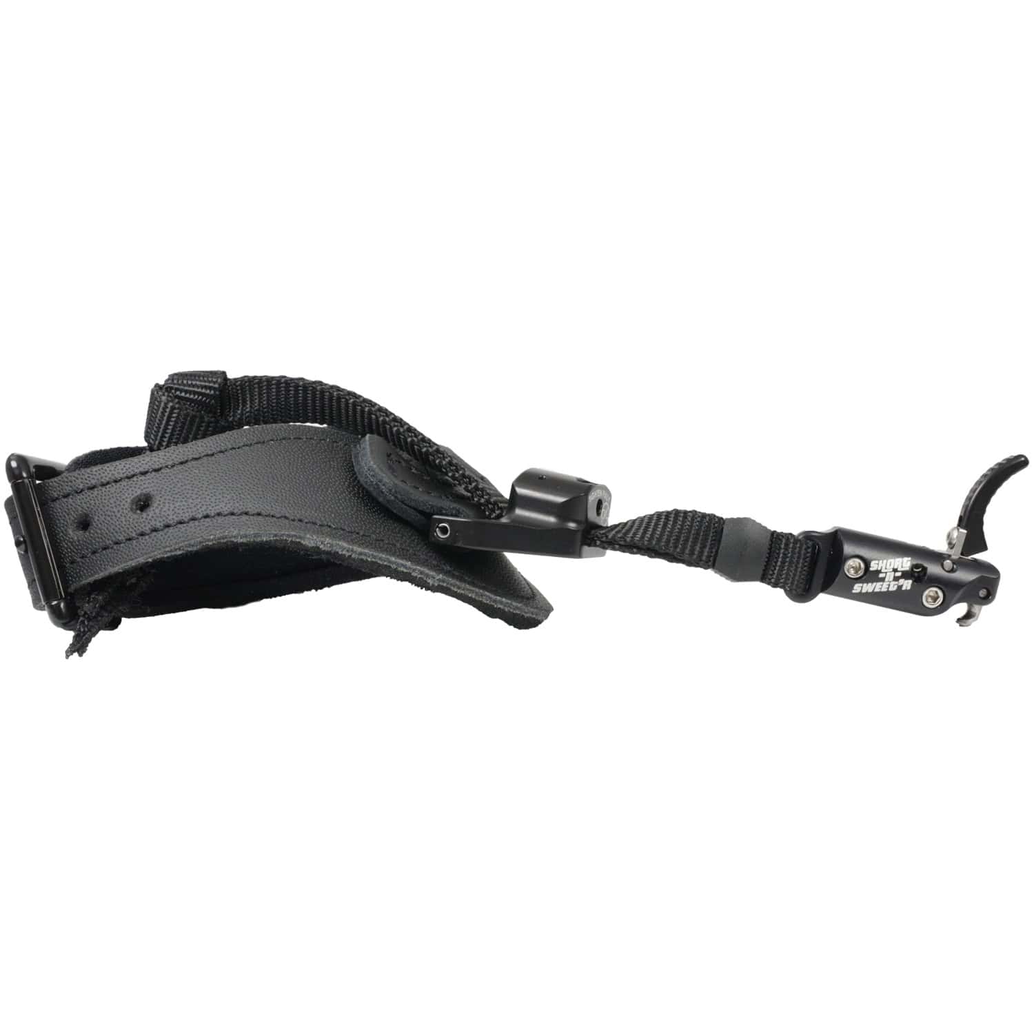 TRU Ball Archery Release SHORT-N-SWEET’R HYBRID Buckle Strap Black X-Large SSHB-BK-XL