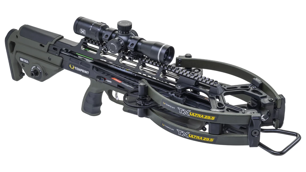 TenPoint Crossbow TX Ultra 29.5 Moss Green Package 460 FPS CB26006-1899 *Ships Fully Assembled*