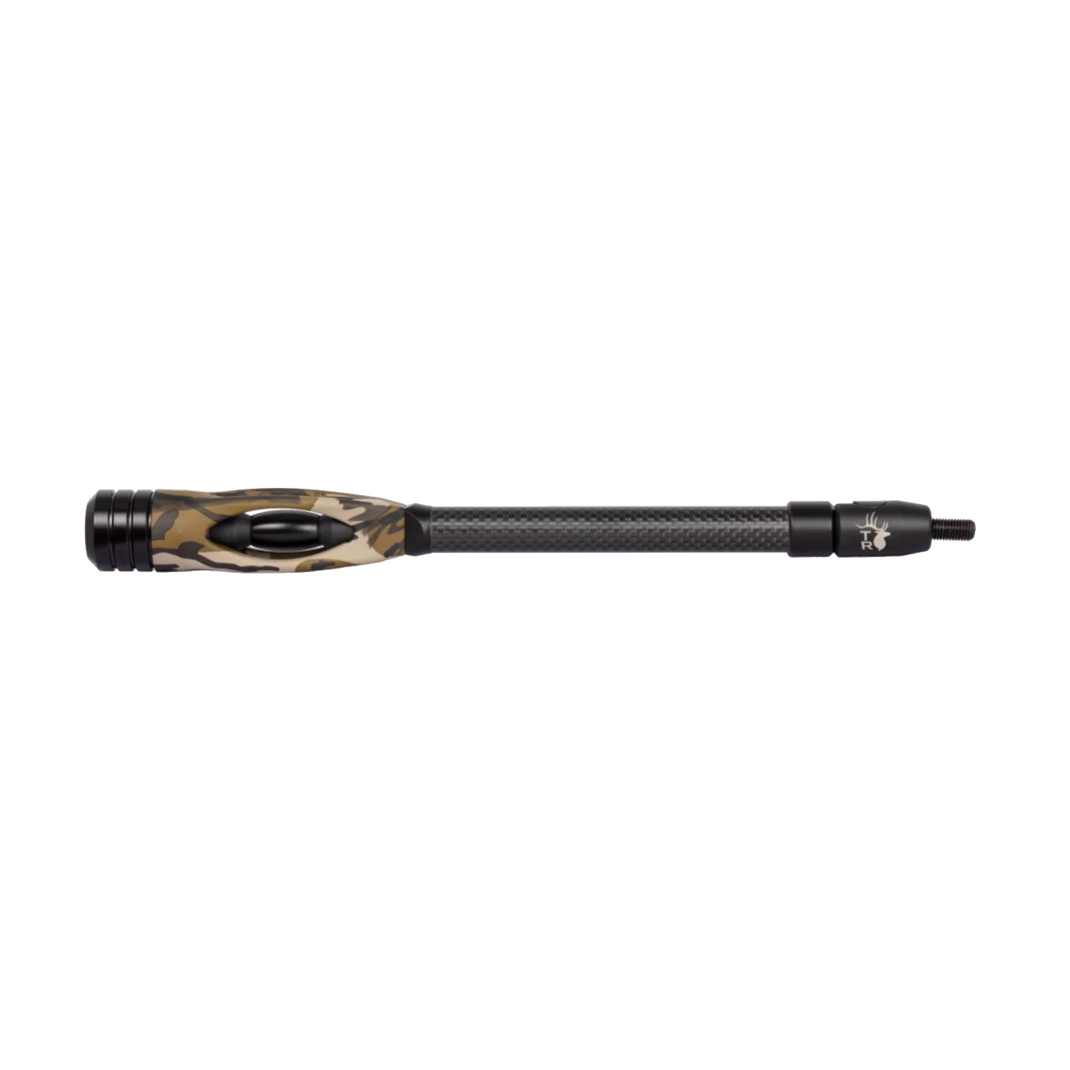 Trophy Ridge Stabilizer Seismic 10″ Mossy Oak Bottom Land w/ Quick Disconnect and Wrist Sling AST2610CA