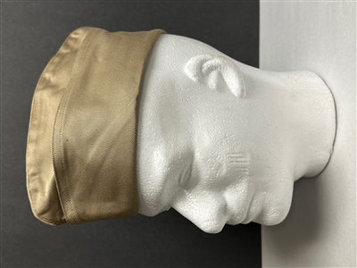 US ARMY POST WAR KHAKI GARRISON CAP 1949.