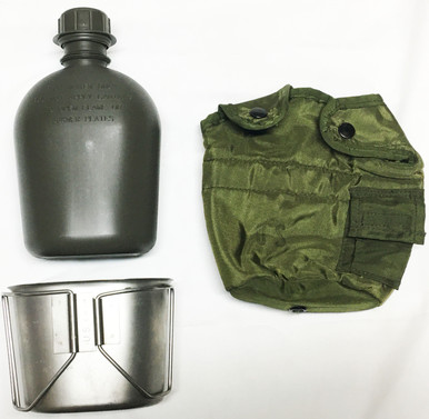 USGI Canteen, Cover, and Cup Set