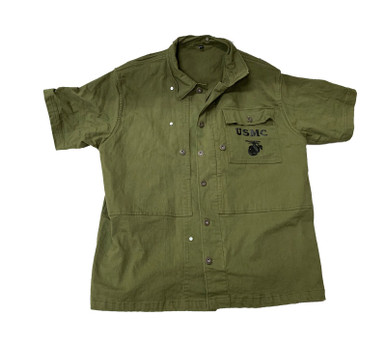 USMC Korean War Era Short Sleeve Utility Shirt