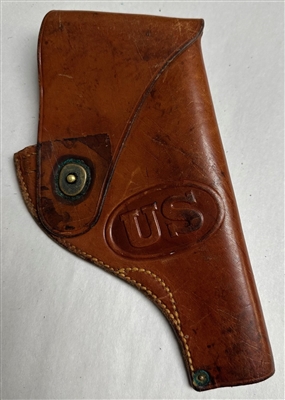 US GI LEATHER HOLSTER FOR S&W VICTORY MOD. 10.