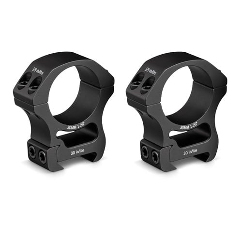 Vortex Optics Pro Series 30mm Riflescope Rings High Height PR30-H