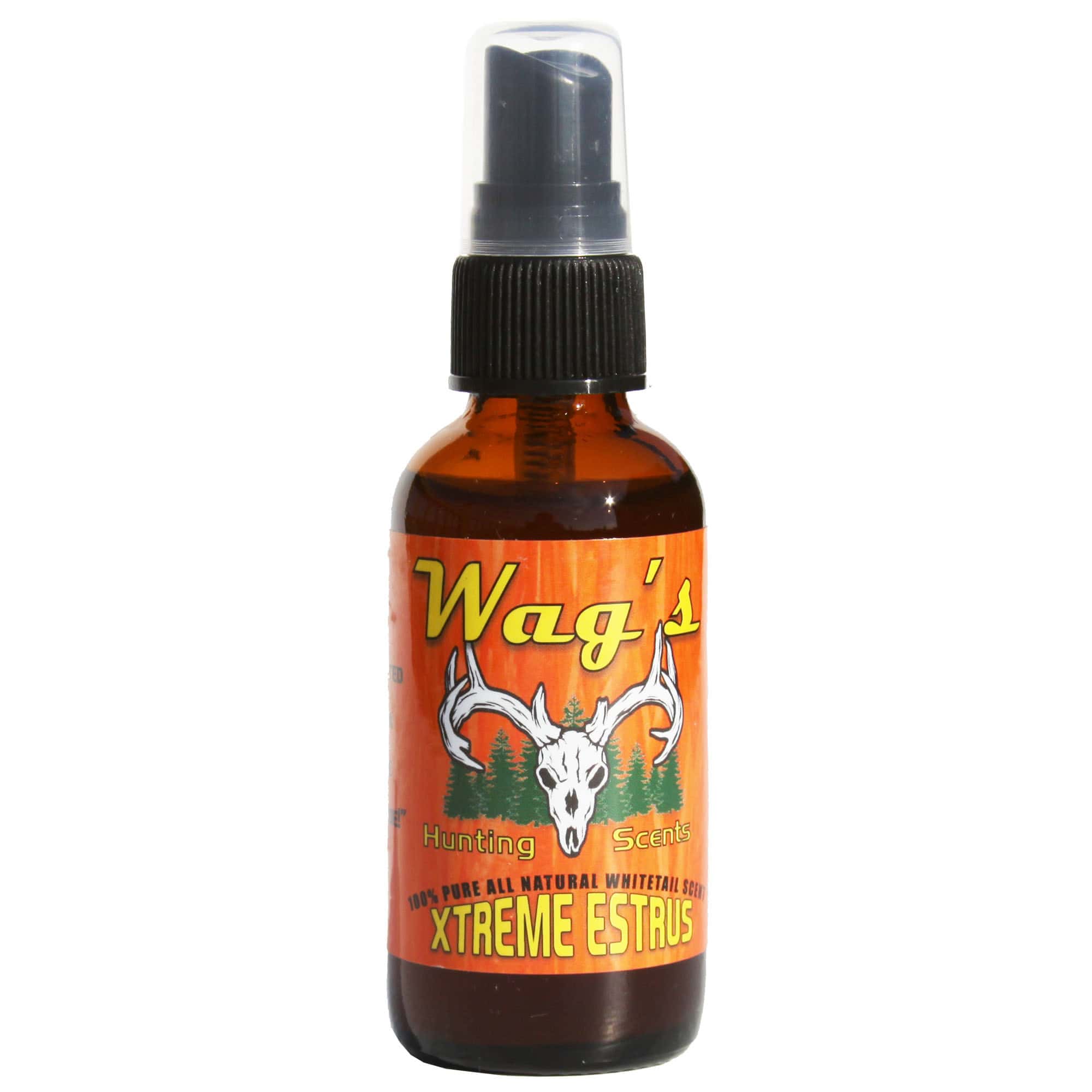 Wag’s Hunting Scents Extreme Doe Estrus 100% Pure 2oz Spray Atomizer Bottle
