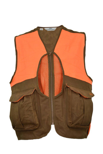 Boyt Waxed Cotton Upland Vest with Mesh Back - XL