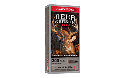 Winchester Ammunition, DEER SEASON XP, 300 Blackout, 150 Grain, Ballistic Tip, 20 Round Box