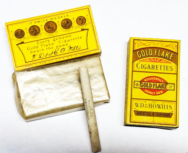 British ‘Wills’ Gold Flake Cigarette PackOriginal