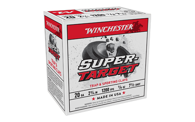 Winchester Ammunition, USA, 20 Gauge 2.75″, #7.5 Shot, 25 Round Box