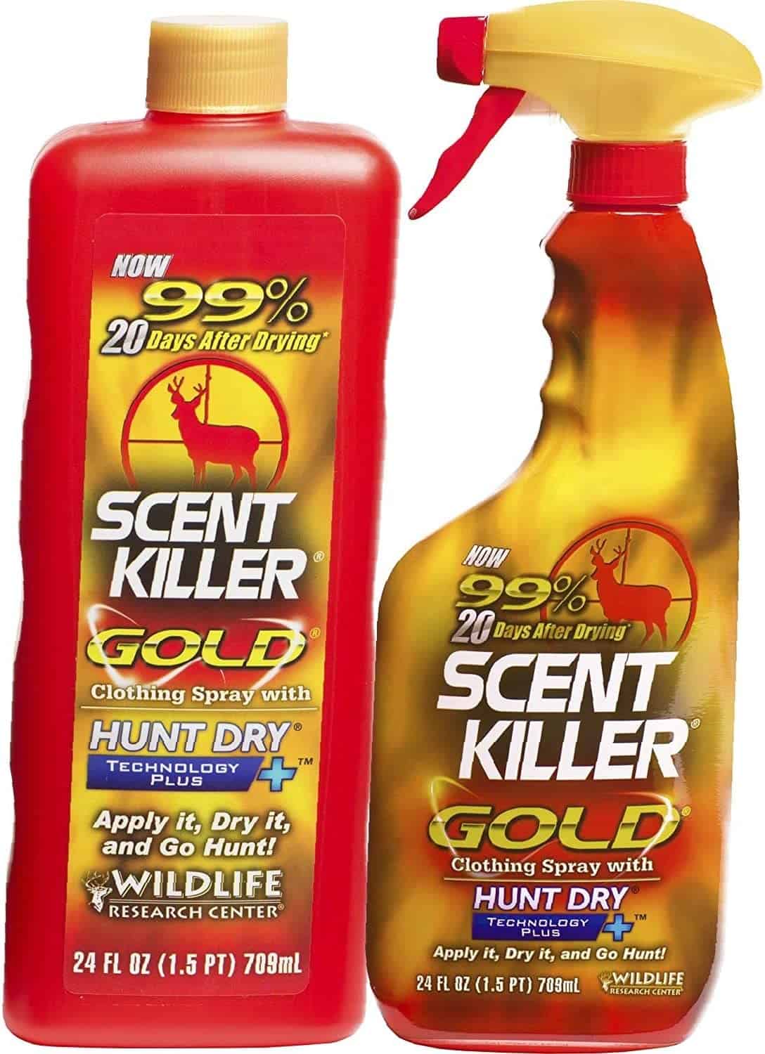 Wildlife Research Center Scent Killer Gold Clothing Spray with Hunt Dry 48oz 1259