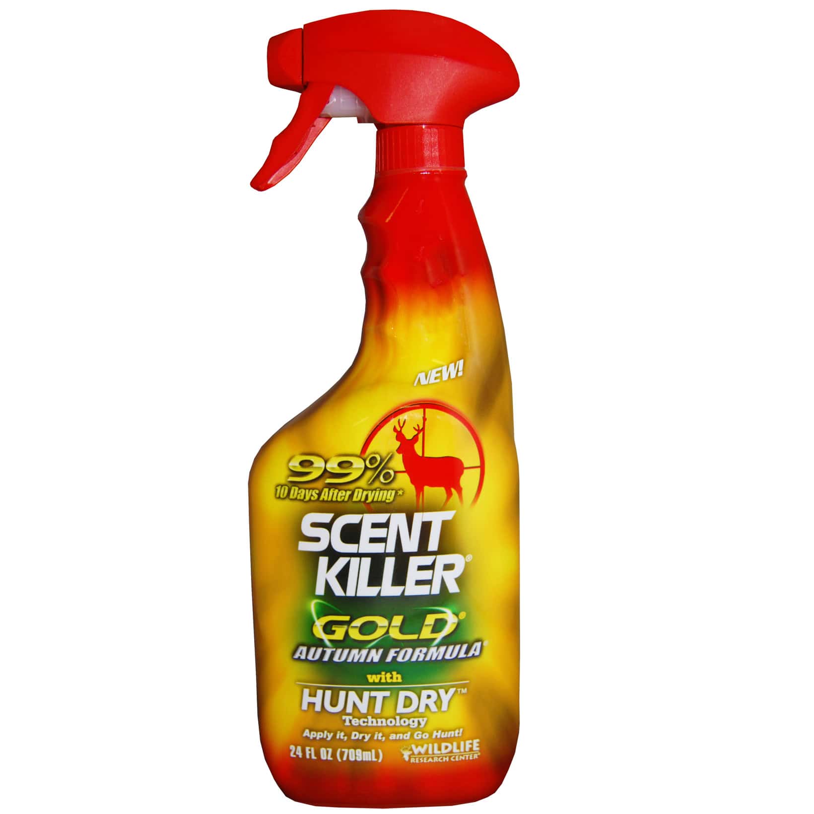 Wildlife Research Center Scent Killer Gold Clothing Spray with Hunt Dry 24oz Autumn Formula 1275