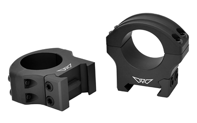 Warne, HyperLite Rings, 1″ Medium, Matte Finish, Black
