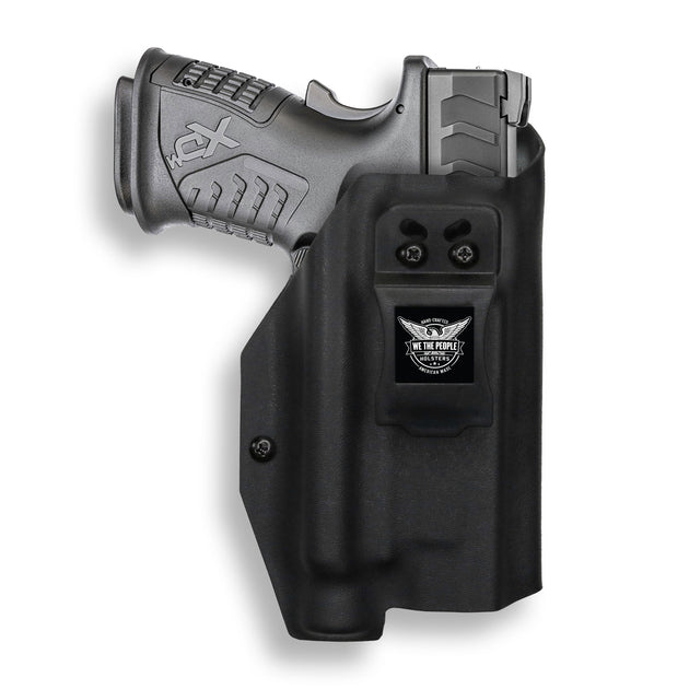 Springfield XD-M 4.5" Full Size with Olight PL-Pro Valkyrie Light IWB Holster