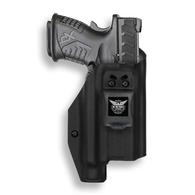 Springfield XD-M 3.8" Compact with Olight PL-Pro Valkyrie Light IWB Holster