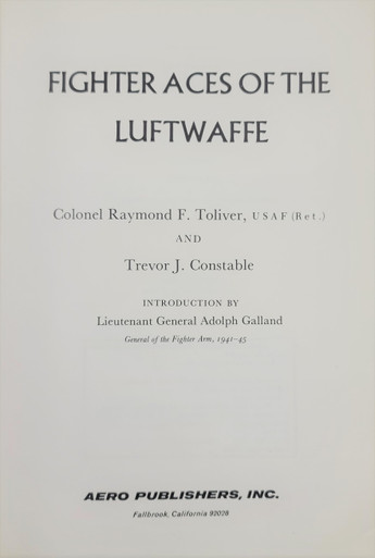 Fighter Aces of the Luftwaffe