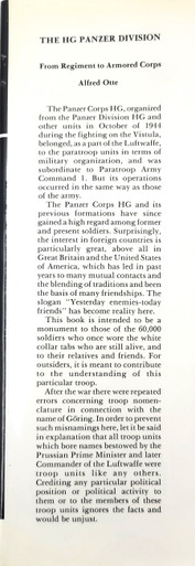 The HG (Hermann Goering) Panzer Division