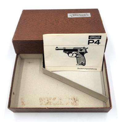 Walther P4 Factory Box and Manual