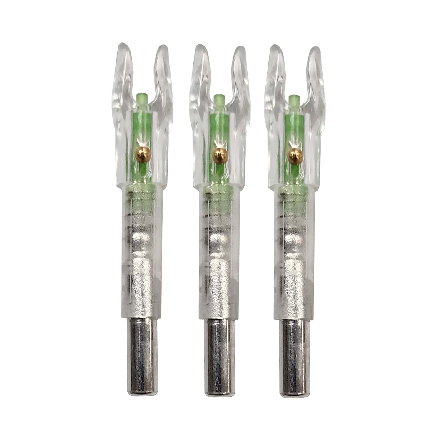 Elevate Lighted Arrow Nocks X .204 Green 3 Pack