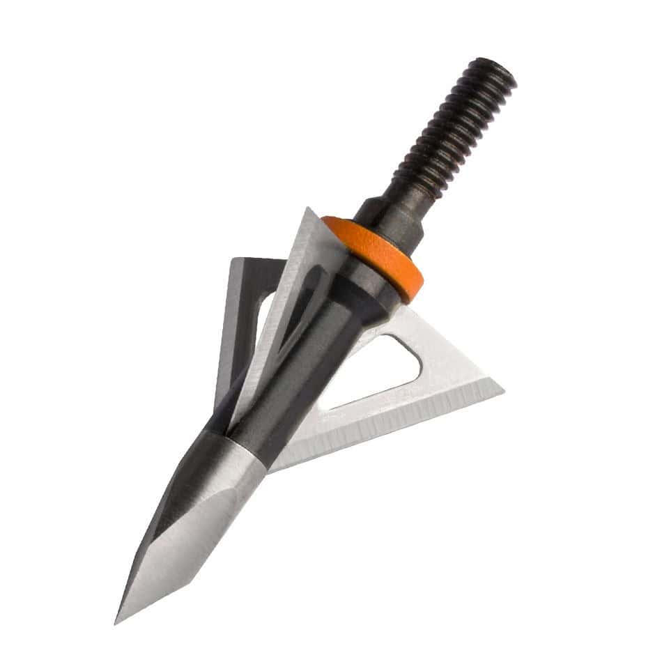 Wasp Archery Broadhead Drone 3 Blade Fixed 100 Grain 3 Pack 1 1/8″ Cut 2100