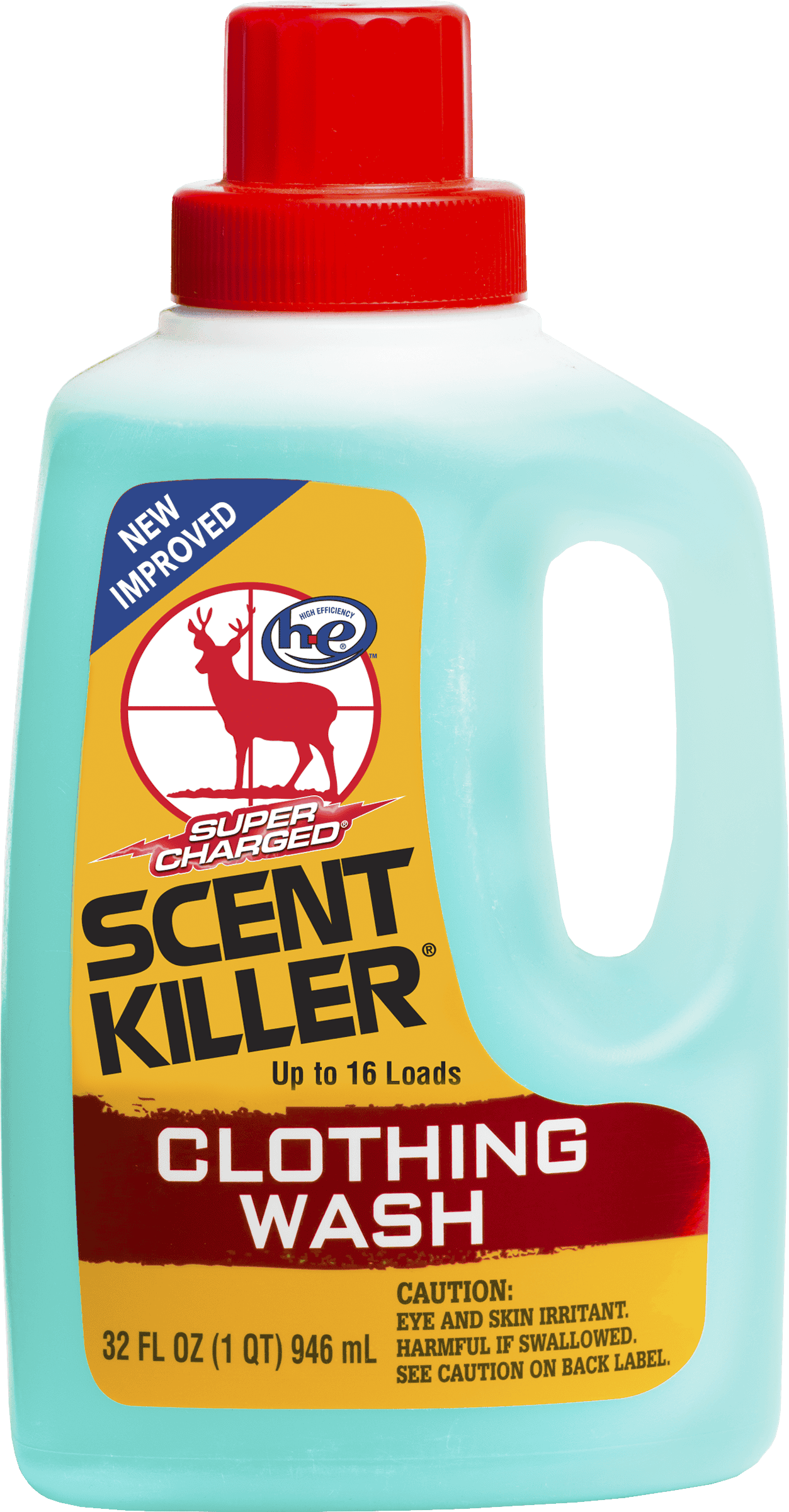 Wildlife Research Center SUPER CHARGED SCENT KILLER LIQUID CLOTHING WASH 32oz Bottle 546-32