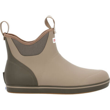 XTRATUF Men's 6 Inch Ankle Deck Boot - Earth Brown