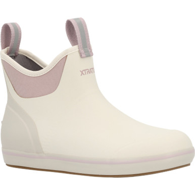 XTRATUF Women's 6"Ankle Deck Boot - Ivory