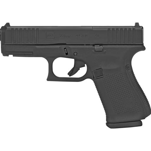 GLOCK 23 Gen 5 40 4" Barrel 13 Round MOS Black- PA235S203MOS