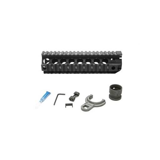 BCM - Bravo Company Manufacturing Gunfighter 8" Free Float Drop in Quad Rail Handguard- BCM-QRF-8-556-BLK