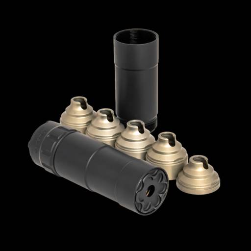 Rugged Suppressors Mustang 22 Suppressor Modular Black- MP5122