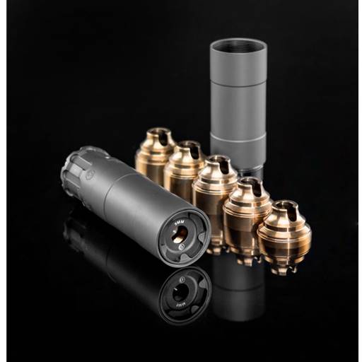 Rugged Suppressors Obsidian 9 9mm Silencer Black- OBS0009