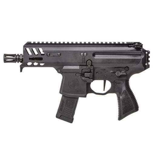 Sig Sauer MPX Copperhead Pistol 9mm No Brace Black 4.5" Threaded Barrel 20 Rounds 9MM- PMPX-4B-CH-NB