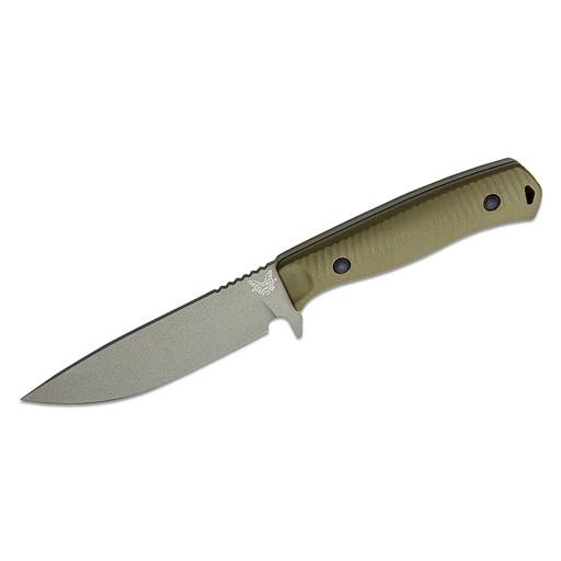 Benchmade Anonimus Fixed Blade Drop Point Green Grip- 539GY
